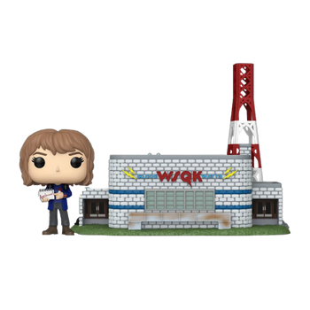 Фигурка FUNKO POP! Town Очень Странные Дела Робин с Радиостанцией WSQK Stranger Things Rockin' Robin with The Squawk 155mm 50 86620
