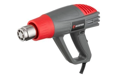 Промисловий термофен Intertool DT-2420, 2000 Вт, багаторежимний, для демонтажу та сушіння