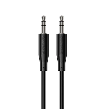 Аудіокабель BOROFONE BL26 3.5mm male to 3.5mm male, TPE, 1m Black