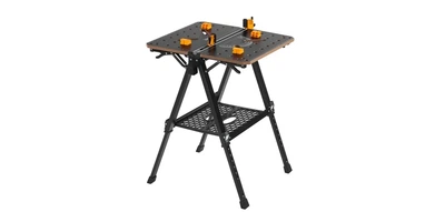 Складной рабочий стол верстак 454 кг 7 уровней регулировки высоты Kraft&Dele KD11871 65х63,5х18,5 см