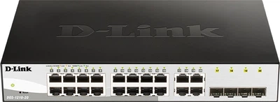 Комутатор D-Link DGS-1210-20 Smart L2 Switch 16х1000Base-T, 4хCombo 1000Base-T/SFP, Compact CLI