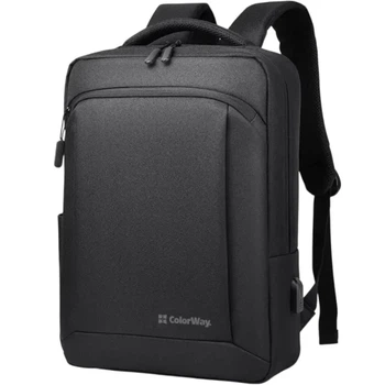 Рюкзак для ноутбука 17.3' ColorWay Practical, Black (CW-BPP173-BK)