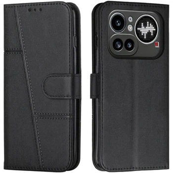 Чохол-книжка з застібкою UniCase Jet Cover для Nothing Phone (4a) Pro - Black
