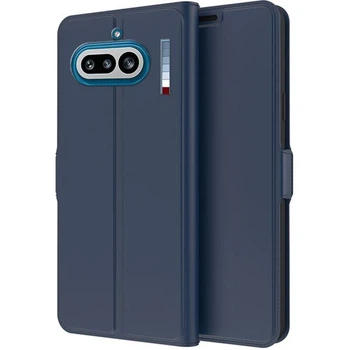 Чохол-книжка Deexe Faro Wallet для Nothing Phone (4a) - Blue