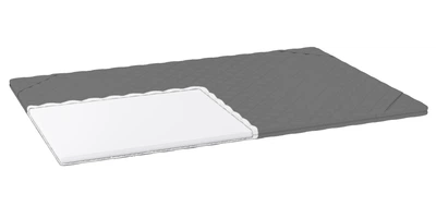 Тонкий матрац-топер aMebli Sleep&Go Training 80x190 см