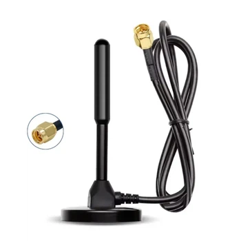 Wi-Fi/4G/LTE Антенна на магните цилиндрическая штырьовая SMA 16см