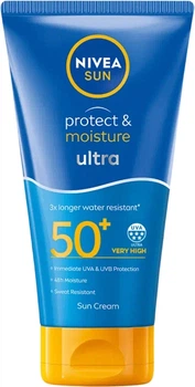 Krem przeciwsłoneczny Nivea Protect & Moisture Ultra SPF50 150 ml (4005900998910)