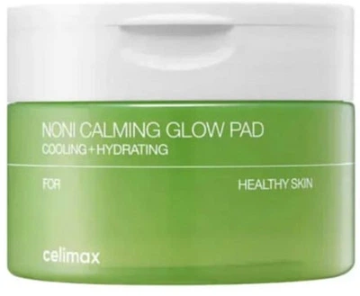 Тонер-пади заспокійливі Celimax The Real Noni Calming Glow Pad з екстрактом ноні 50 шт (8809750465464)