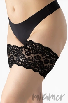 Бандалетки - Ленты на бедра кружевные Panna Bands Lace BDL002 3XL Черный