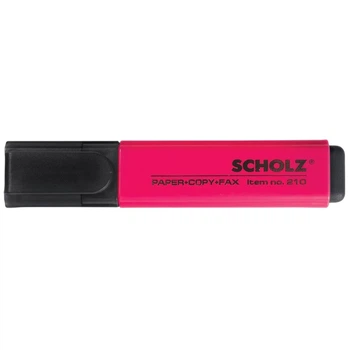 Маркер текстовий SCHOLZ 210-04SCH Малиновий shop (8591662021097)