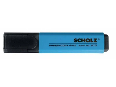 Маркер текстовий SCHOLZ 210-04SCH Блакитний shop (8591662021059)
