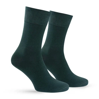 Шкарпетки Premier Socks, унісекс, класична Темно-зелена, однотоні, розм. 40-42