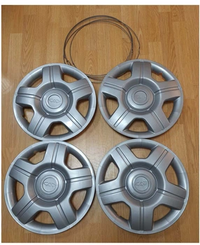 Колпаки Chery R14 серебристый металлик 4 шт