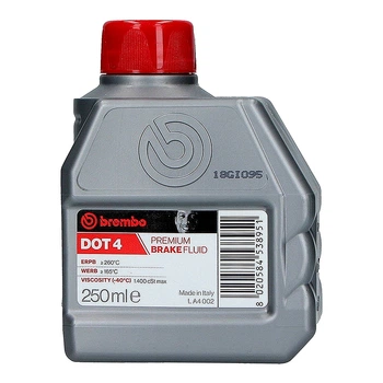 Гальмівна рідина BREMBO DOT 4 пластик 0.25 л LA4002 (LA4002)