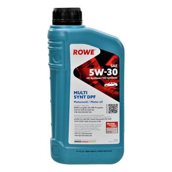 Моторное масло ROWE Multi Synt DPF 5W-30 1 л (20125001099)
