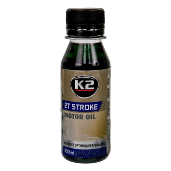 Моторна олива K2 Stroke Red 2T напівсинтетична 0.1 л (O528GREENML100E)