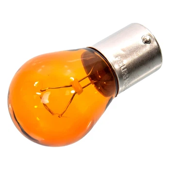 Автолампа накала PHILIPS Vision PY21W BAU15s 21W 12V оранжевая (12496NACP)