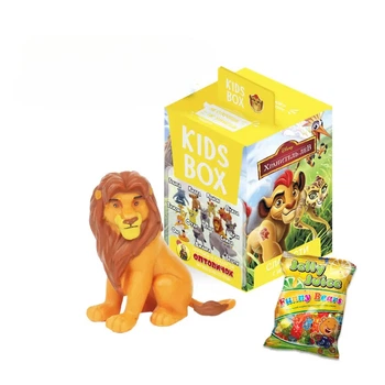 Король Лев The Lion King Sweetbox Свитбокс Кидсбокс фигурка и жевательный мармелад с натуральным соком