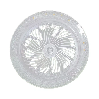 LED лампа с вентилятором в патрон ХРУСТАЛЬ (AY1036) (30W) (Пластик)