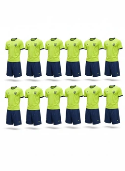 12 комплектов футбольной формы X2 "Start" (салатовый/темно-синий) 12X2004LG/NB