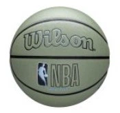Мяч баскетбольный Wilson NBA FORGE PLUS ECO BSKT Green size 7