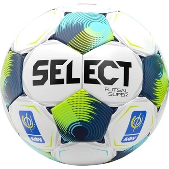 Футзальный мяч Select FUTSAL SUPER TB (FIFA QUALITY PRO) V26 бело-сине-салатовый Размер 4 361347-151