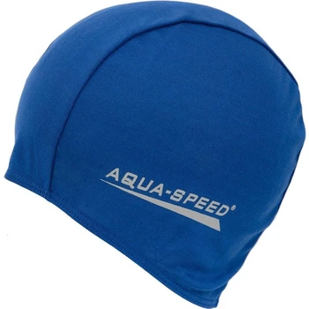 Шапочка для плавания Aqua Speed POLYESTER CAP синяя 091-02