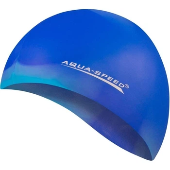 Шапочка для плавания Aqua Speed BUNT сине-голубая 113-79