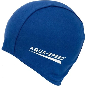 Шапочка для плавания Aqua Speed POLYESTER CAP синяя 091-10