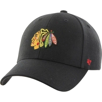 Кепка 47 Brand CHICAGO BLACKHAWKS черная H-MVP04WBV-BKA