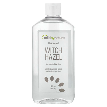 Тоник с гамамелисом Mild By Nature "Witch Hazel Unscented Alcohol-Free" без спирта и запаха (355 мл)