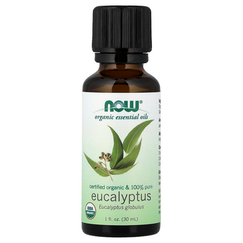Органічне ефірне масло евкаліпту NOW Foods Organic Essential Oils "Eucalyptus" (30 мл)
