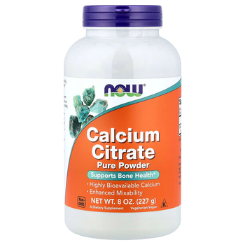 Цитрат кальция в порошке NOW Foods "Calcium Citrate Pure Powder" (227 г)
