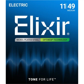 Струны Elixir 19102 Optiweb 11-49 Medium
