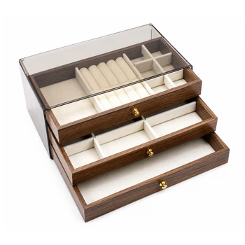 Шкатулка органайзер для хранения ювелирных изделий Jewelry Box ящик с отделениями для украшений