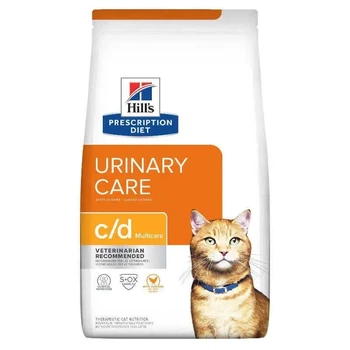 Hill's Prescription Diet c/d Multicare Urinary Care 8 кг - лікувальний корм з куркою для кішок із захворюваннями сечовивідних шляхів