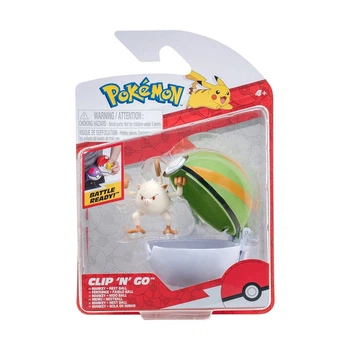 Ігровий набір Pokemon W14 Манкі з покеболом 5 см фігурка Jazwares Pokemon