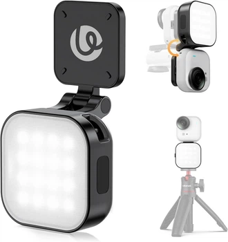 Накамерный свет для Insta360 Go Ultra магнитная лампа 5600K CRI 95+ Ulanzi IN07