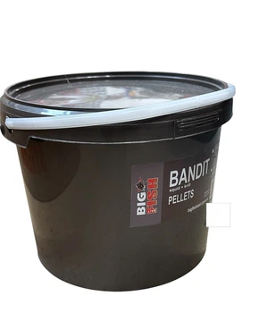 Пеллетс Big Fish Bait BANDIT (krill + squid) (Premium Pellets), микс 8 мм и 12 мм, ведро 2,5 кг, БФБпел006