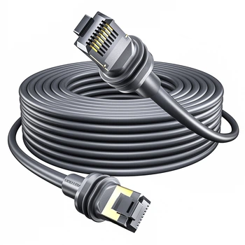 Кабель мережевий Vention Cat 7 SFTP RJ45 для Starlink Standard Gen3 / Mini 10 Гбіт/с 20 м Сірий (IAJHQ)