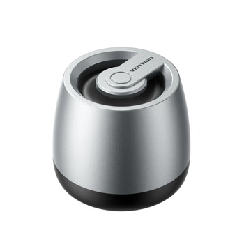 Портативна бездротова колонка Vention Omni O11 Bluetooth 6.0 5 Вт 1200 мА·год IPX4 Срібляста (NDCI0)
