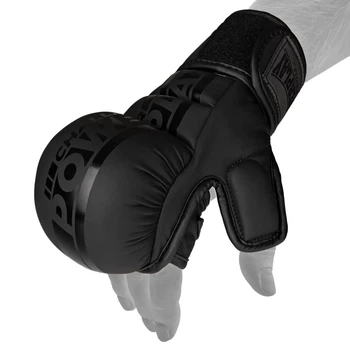 Рукавички для MMA PowerPlay PP_3033 Ultra Matt розмір M, чорні