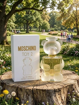Парфюм Moschino Toy 2 100 мл женские с яблоком жасмином и мускусом свежий цветочно-древесный аромат легкий шлейф