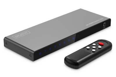 Видеокоммутатор DIGITUS UHD HDMI (INx5 - OUTx1), 8K (644197)