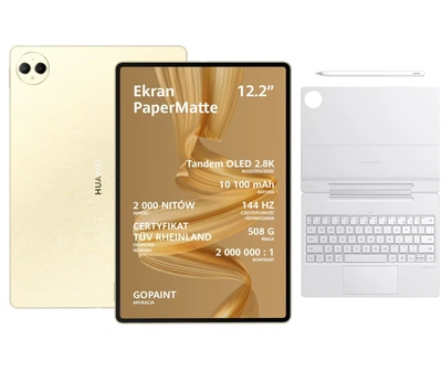 Планшет Huawei MatePad Pro 12.2 12/512GB WiFi Gold + Keyboard + Stylus (Miro - W09GK)
