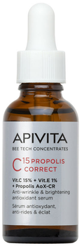 Serum do twarzy Apivita Bee Tech Concentrates C15 Propolis Correct 30 ml (5201279102760)