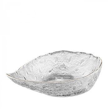 Салатник Ardesto Leaf 17.5 см стекло прозрачный (AR5008)