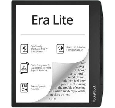 Електронна книга PocketBook 710 Era Lite, Stone Green (PB710-9-WW)
