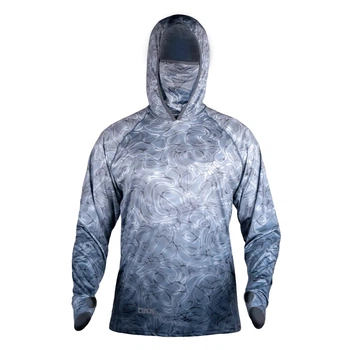 Джерсі з капюшоном GC Vortex Air Hoodie Sun Shirt Grey 2XL захист від сонця UV50,2639094