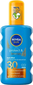 Spray do opalania Nivea Protect & Bronze SPF30 200 ml (5900017105789)